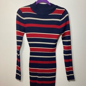 Striped Bodycon Dress